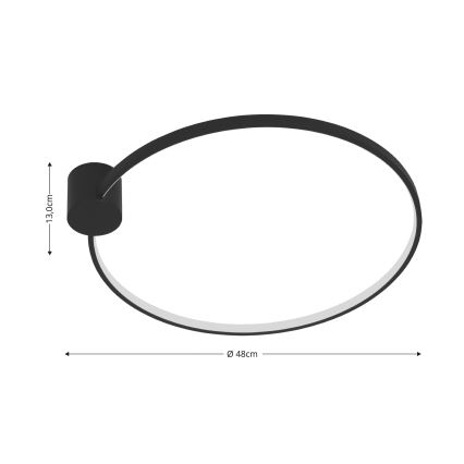 Brilagi - LED-kattovalaisin RINGO LED/18W/230V
