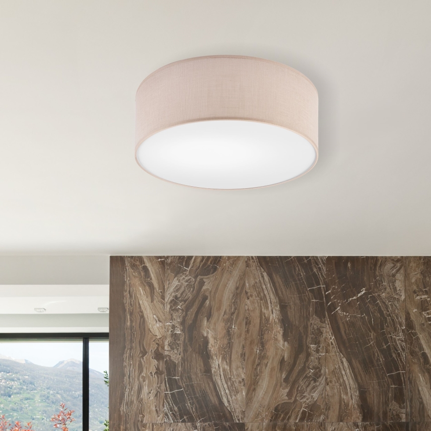 Brilagi - LED-kattovalaisin SIRIJA LED/12W/230V halkaisija 35 cm beige