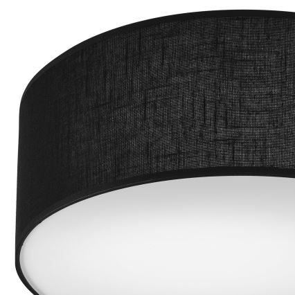 Brilagi - LED-kattovalaisin SIRIJA LED/12W/230V halkaisija 35 cm musta