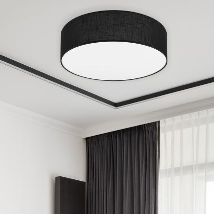 Brilagi - LED-kattovalaisin SIRIJA LED/24W/230V halkaisija 45 cm musta