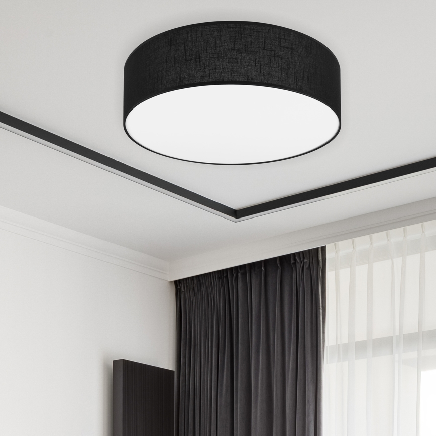 Brilagi - LED-kattovalaisin SIRIJA LED/24W/230V halkaisija 45 cm musta