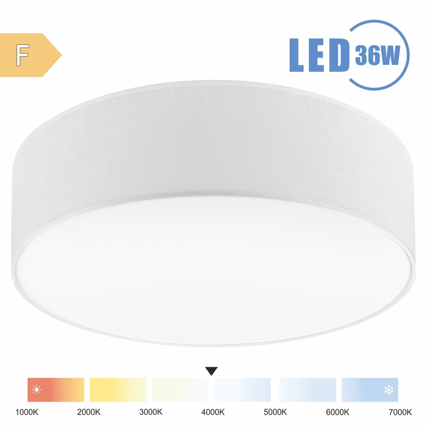 Brilagi - LED-kattovalaisin SIRIJA LED/36W/230V halkaisija 45 cm valkoinen