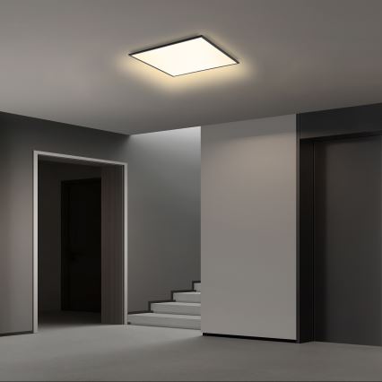 Brilagi - LED-kattovalaisin SLIMFRAME LED/36W/230V 45x45 cm musta