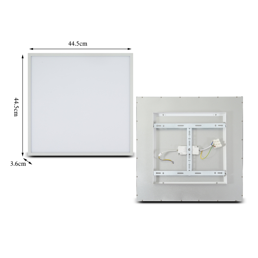 Brilagi - LED-kattovalaisin SLIMFRAME LED/36W/230V 45x45 cm valkoinen