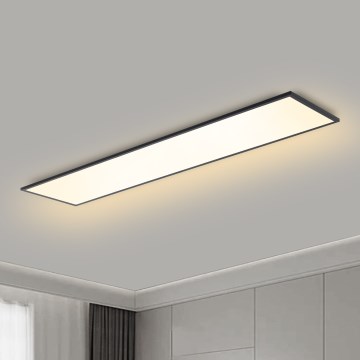 Brilagi - LED-kattovalaisin SLIMFRAME LED/58W/230V 120x30 cm musta
