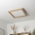 Brilagi - LED-kattovalaisin SLIMFRAME WOOD LED/36W/230V 49,5x49,5 cm ruskea