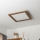 Brilagi - LED-kattovalaisin SLIMFRAME WOOD LED/36W/230V 49,5x49,5 cm ruskea