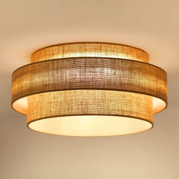 Brilagi - LED-kattovalaisin SPACE YUTE LED/12W/230V halkaisija 50 cm 3000K/4000K/6400K beige