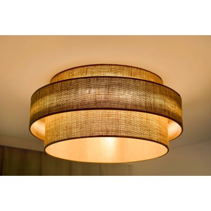 Brilagi - LED-kattovalaisin SPACE YUTE LED/12W/230V halkaisija 50 cm 3000K/4000K/6400K beige
