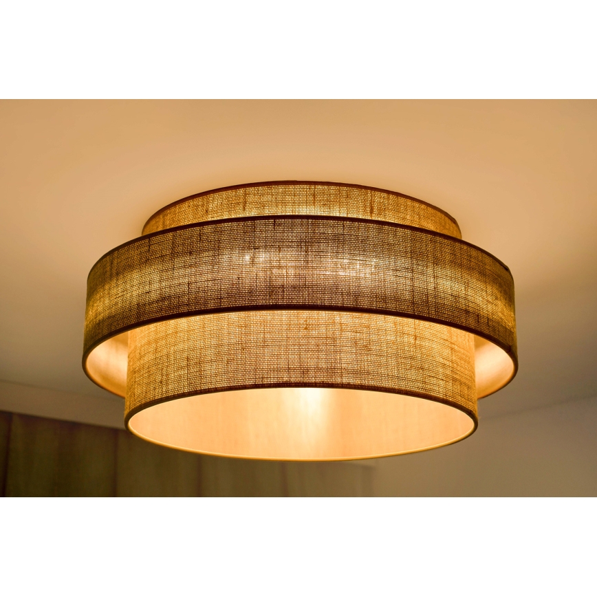 Brilagi - LED-kattovalaisin SPACE YUTE LED/12W/230V halkaisija 50 cm 3000K/4000K/6400K beige