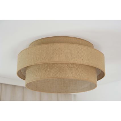 Brilagi - LED-kattovalaisin SPACE YUTE LED/12W/230V halkaisija 50 cm 3000K/4000K/6400K beige