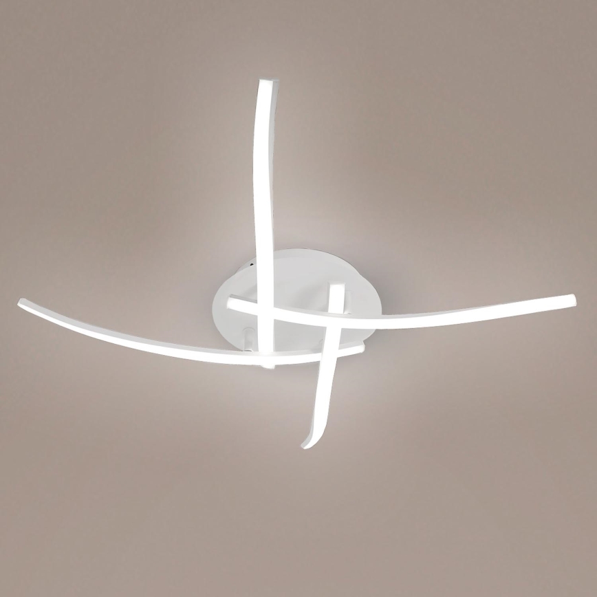 Brilagi - LED-kattovalaisin STRIPES LED/32W/230V 60x60 cm valkoinen