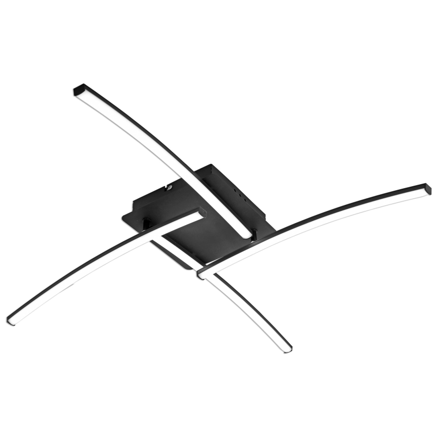 Brilagi - LED-kattovalaisin STRIPES LED/32W/230V musta