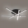 Brilagi - LED-kattovalaisin STRIPES LED/40W/230V musta