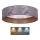 Brilagi - LED Kattovalaisin VELVET LED/12W/230V d. 30 cm 3000K/4000K/6400K harmaa/kulta