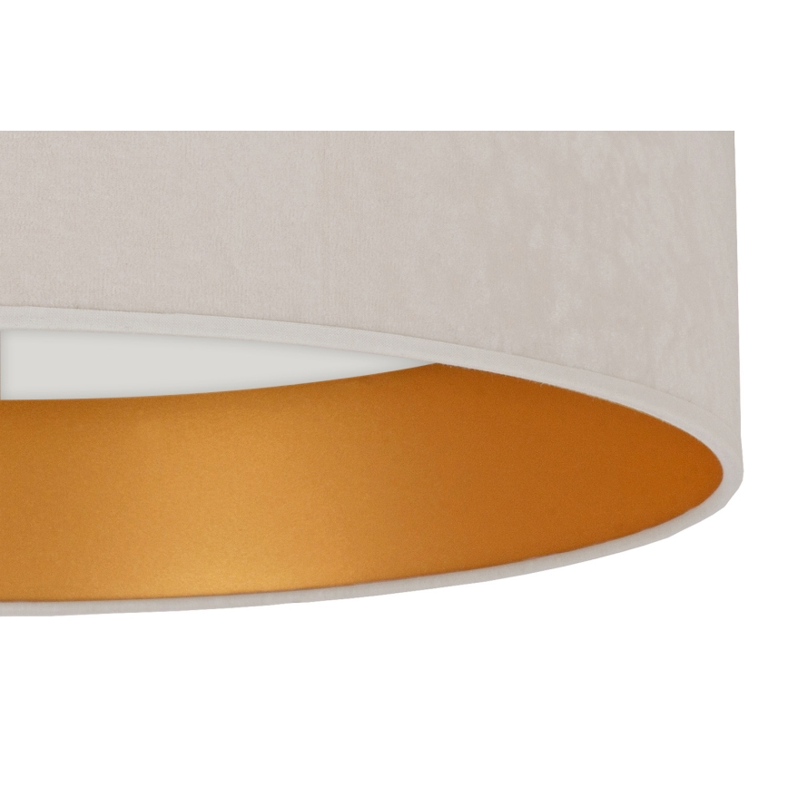 Brilagi - LED Kattovalaisin VELVET LED/12W/230V d. 30 cm 3000K/4000K/6400K kermainen/kultainen