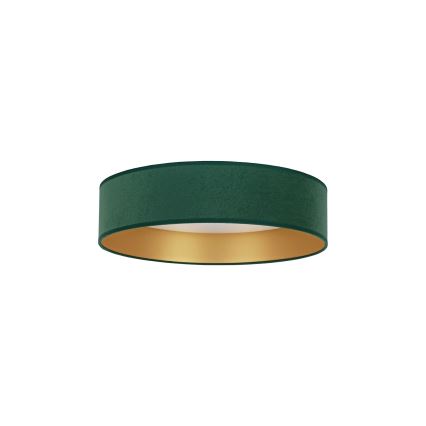 Brilagi - LED Kattovalaisin VELVET LED/12W/230V d. 30 cm 3000K/4000K/6400K vihreä/kulta