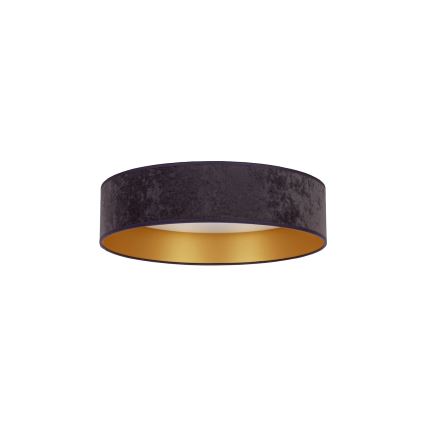 Brilagi - LED Kattovalaisin VELVET LED/12W/230V d. 30 cm 3000K/4000K/6400K harmaa/kulta
