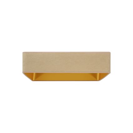 Brilagi - LED-kattovalaisin VELVET SQUARE LED/24W/230V beige