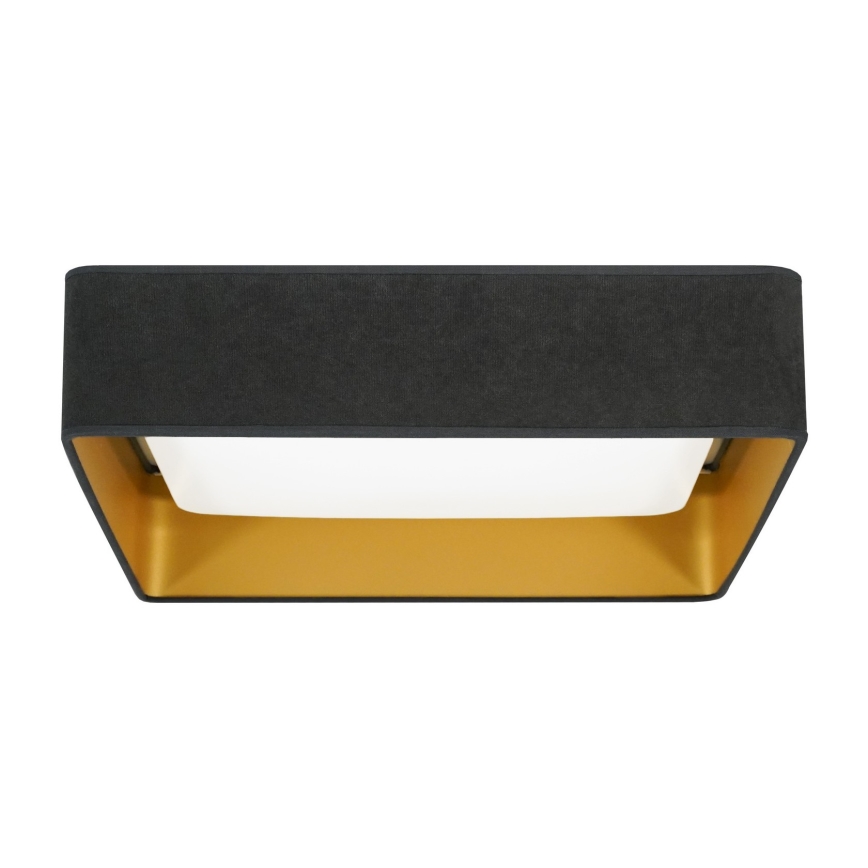 Brilagi - LED-kattovalaisin VELVET SQUARE LED/24W/230V harmaa