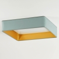Brilagi - LED-kattovalaisin VELVET SQUARE LED/24W/230V minttu