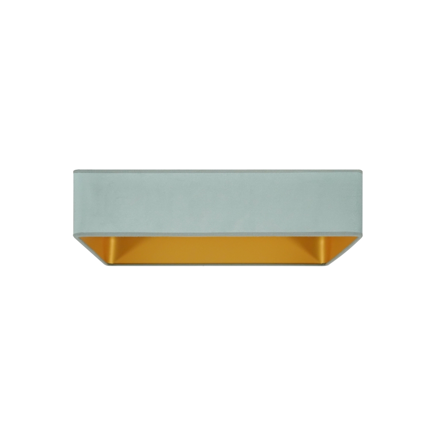 Brilagi - LED-kattovalaisin VELVET SQUARE LED/24W/230V minttu