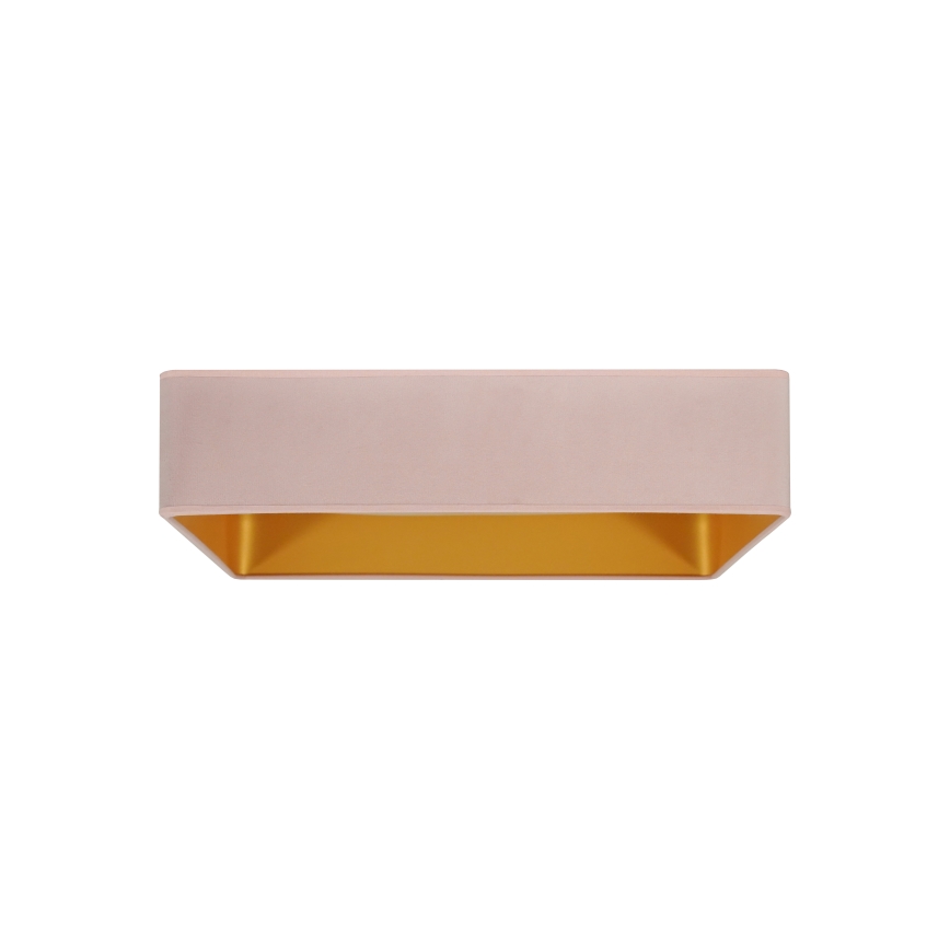 Brilagi - LED-kattovalaisin VELVET SQUARE LED/24W/230V vaaleanpunainen