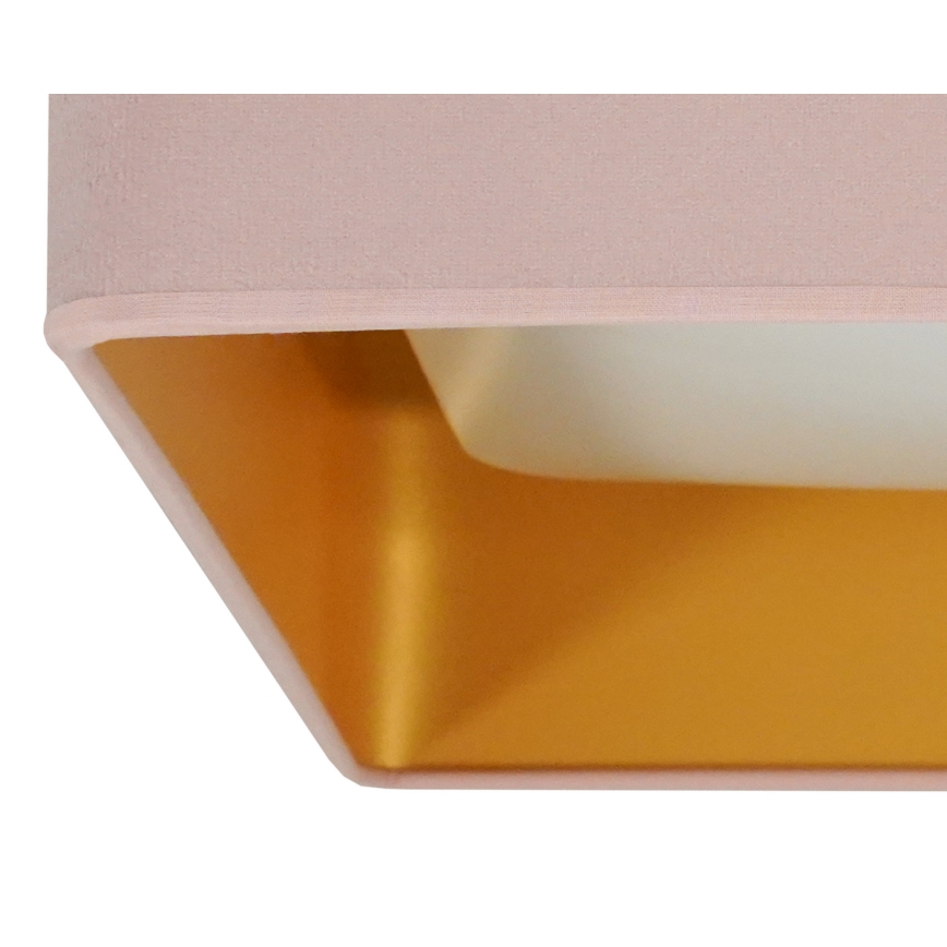 Brilagi - LED-kattovalaisin VELVET SQUARE LED/24W/230V vaaleanpunainen