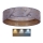 Brilagi - LED Kattovalaisin VELVET STAR LED/24W/230V d. 40 cm 3000K/4000K/6400K harmaa/kulta