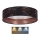 Brilagi - LED Kattovalaisin VELVET STAR LED/24W/230V d. 40 cm 3000K/4000K/6400K musta/kupari