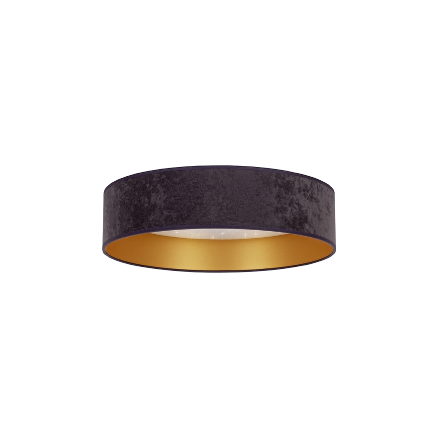 Brilagi - LED Kattovalaisin VELVET STAR LED/24W/230V d. 40 cm 3000K/4000K/6400K harmaa/kulta
