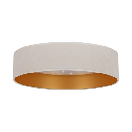 Brilagi - LED Kattovalaisin VELVET STAR LED/24W/230V d. 40 cm 3000K/4000K/6400K kermainen/kultainen