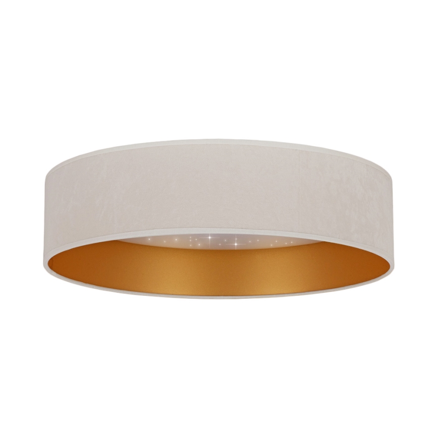 Brilagi - LED Kattovalaisin VELVET STAR LED/24W/230V d. 40 cm 3000K/4000K/6400K kermainen/kultainen