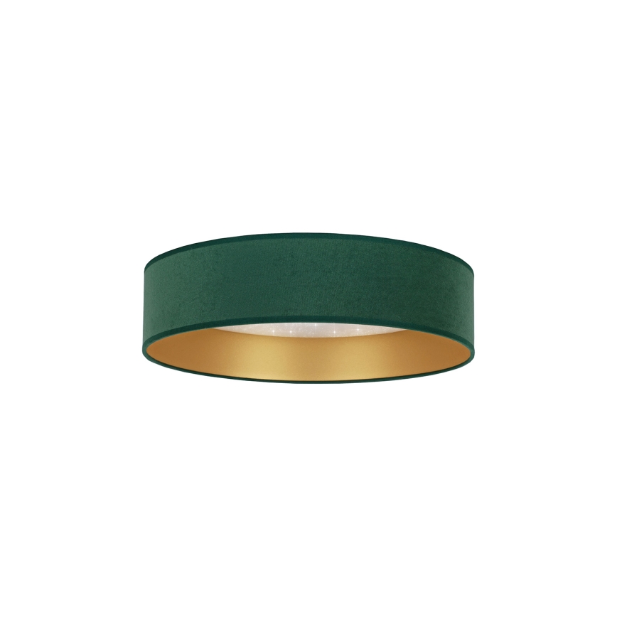 Brilagi - LED Kattovalaisin VELVET STAR LED/24W/230V d. 40 cm 3000K/4000K/6400K vihreä/kulta