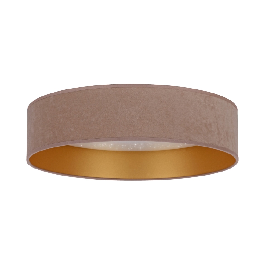 Brilagi - LED Kattovalaisin VELVET STAR LED/36W/230V d. 55 cm 3000K/4000K/6400K beige/kulta
