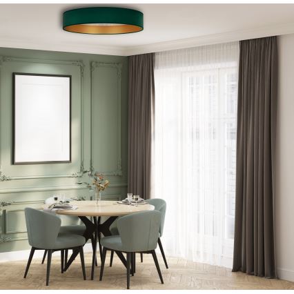 Brilagi - LED Kattovalaisin VELVET STAR LED/36W/230V d. 55 cm 3000K/4000K/6400K vihreä/kulta