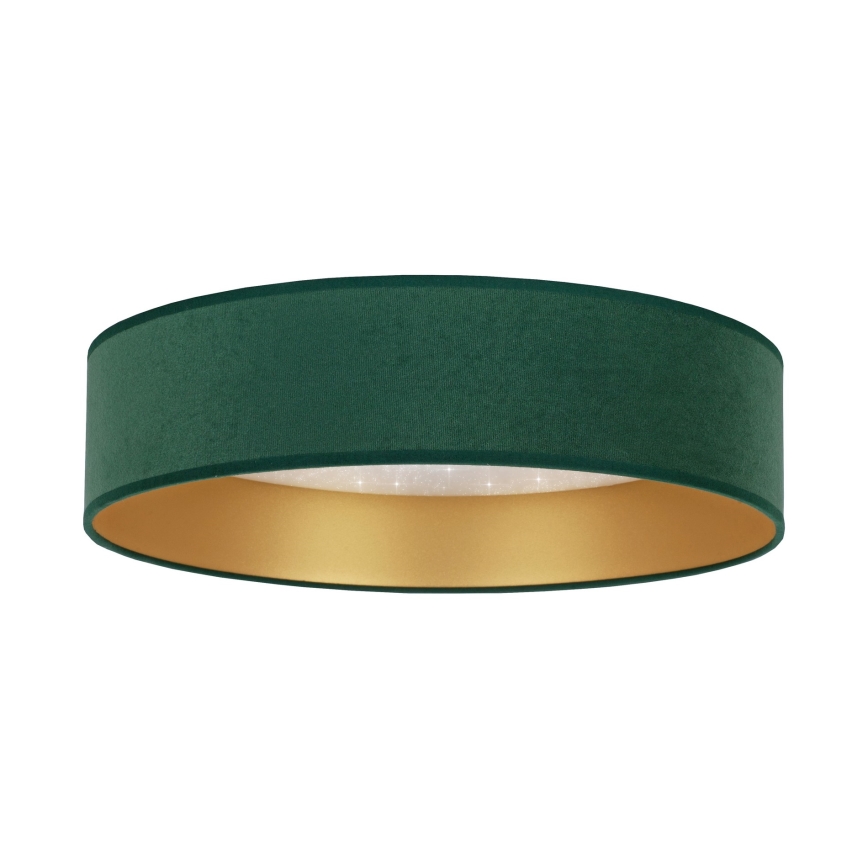 Brilagi - LED Kattovalaisin VELVET STAR LED/36W/230V d. 55 cm 3000K/4000K/6400K vihreä/kulta