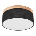 Brilagi - LED Kattovalo BELLADONNA 2xE27/15W/230V musta/mänty