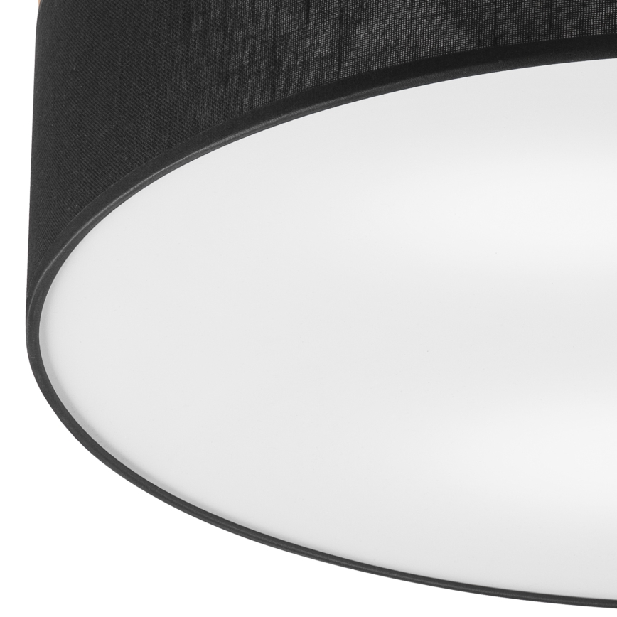 Brilagi - LED Kattovalo BELLADONNA 3xE27/15W/230V d. 50 cm musta/mänty