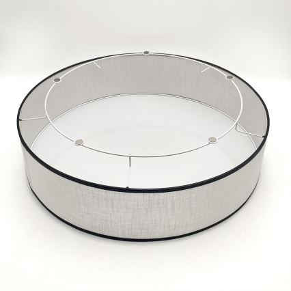 Brilagi - LED Kattovalo BELLADONNA 3xE27/15W/230V halkaisija 50 cm valkoinen/tammi