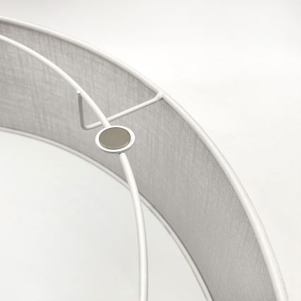 Brilagi - LED Kattovalo BELLADONNA 3xE27/15W/230V halkaisija 50 cm valkoinen/tammi kirsikka