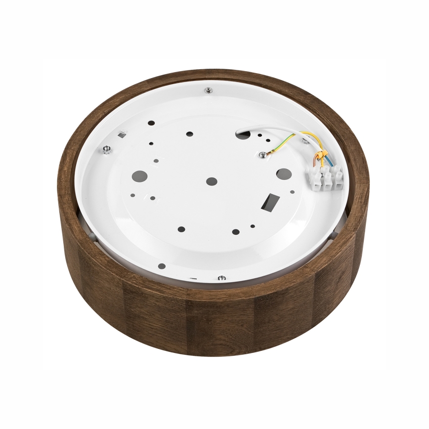Brilagi - LED Kattovalo CARVALHO 1xE27/60W/230V tammi halkaisija 27 cm