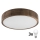 Brilagi - LED Kattovalo CARVALHO 3xE27/60W/230V tammi halkaisija 47 cm