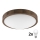 Brilagi - LED Kattovalo CARVALHO SLIM 2xE27/60W/230V tammi halkaisija 37 cm