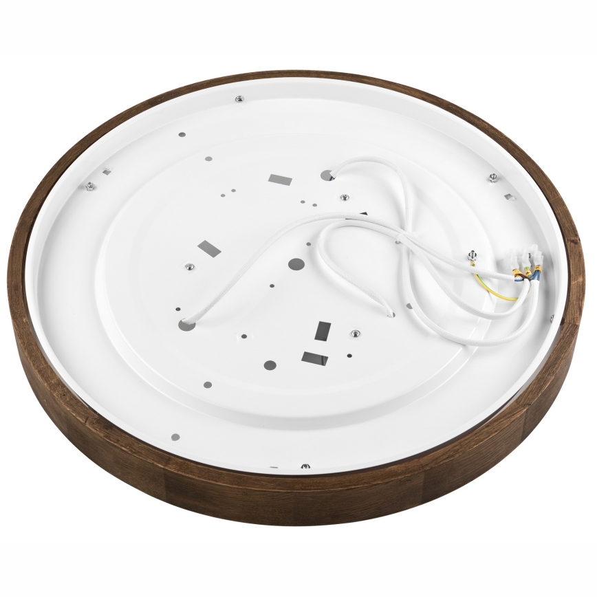 Brilagi - LED Kattovalo CARVALHO SLIM 3xE27/60W/230V tammi halkaisija 47 cm