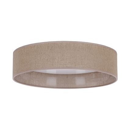Brilagi - LED Kattovalo VELVET LED/12W/230V d. 30 cm 3000K/4000K/6400K ruskea