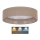 Brilagi - LED Kattovalo VELVET STAR LED/24W/230V d. 40 cm 3000K/4000K/6400K ruskea