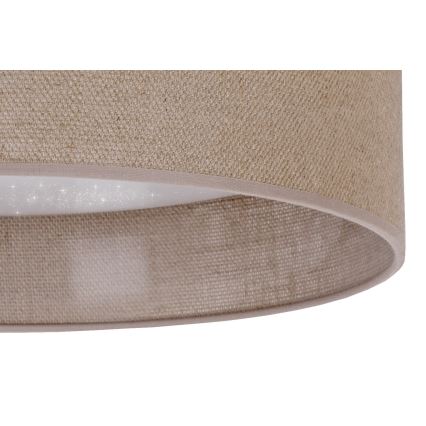 Brilagi - LED Kattovalo VELVET STAR LED/24W/230V d. 40 cm 3000K/4000K/6400K ruskea