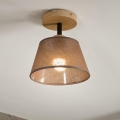 Brilagi - LED  Kiinteä kattokruunu ANTHONY 1xE14/60W/230V tammi/ruskea