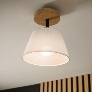 Brilagi - LED  Kiinteä kattokruunu ANTHONY 1xE14/60W/230V tammi/valkoinen